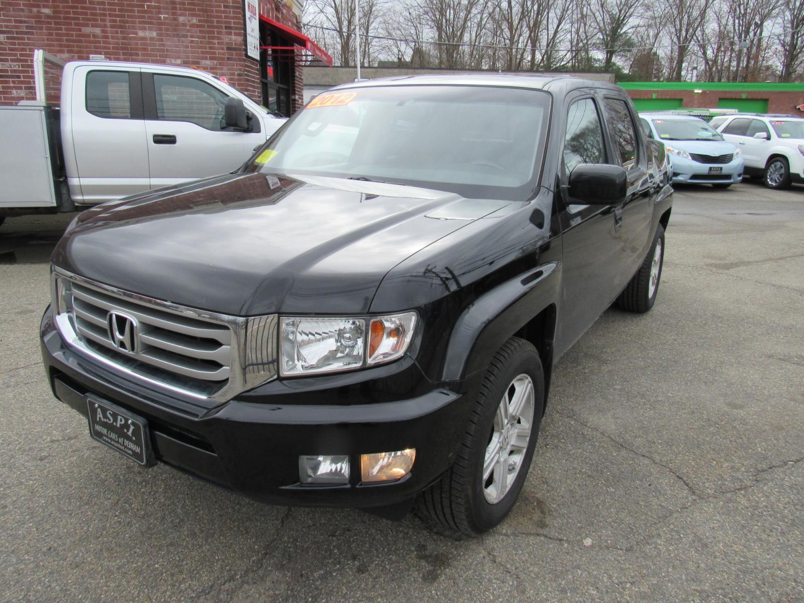 2012 BLACK /Gray Honda Ridgeline RTL (5FPYK1F56CB) , Automatic transmission, located at 215 Milton St, Dedham, MA, 02026, (781) 329-5144, 42.241905, -71.157295 - This nice Ridgeline is in excellent condition. Runs like new. All ASPI Motor Cars vehicles are fully serviced before they are delivered to assure the highest quality used vehicles. Comes with a 3/3 warranty included in the price. call for details. Prices on all vehicles do not include $299.95 Doc - Photo #6